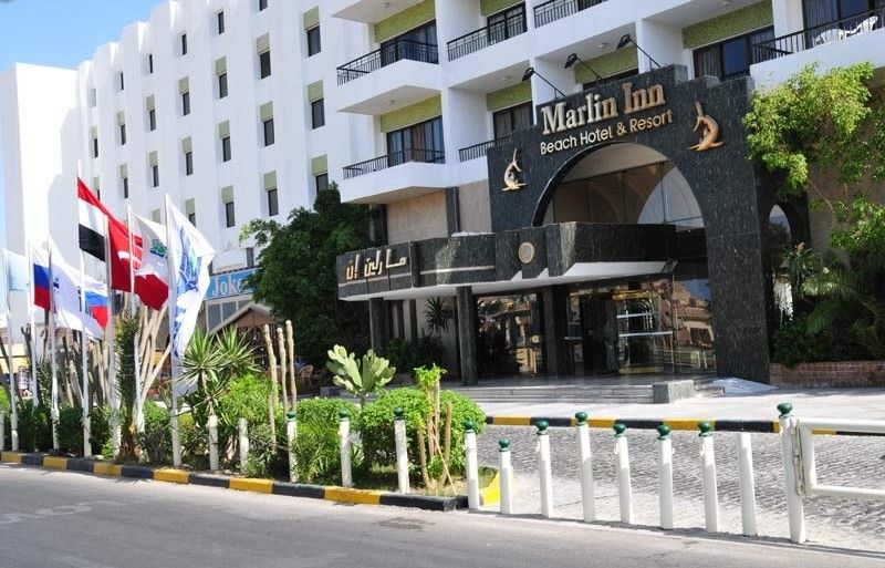 Dessole Marlin Inn Beach Resort Hurghada Eksteriør billede